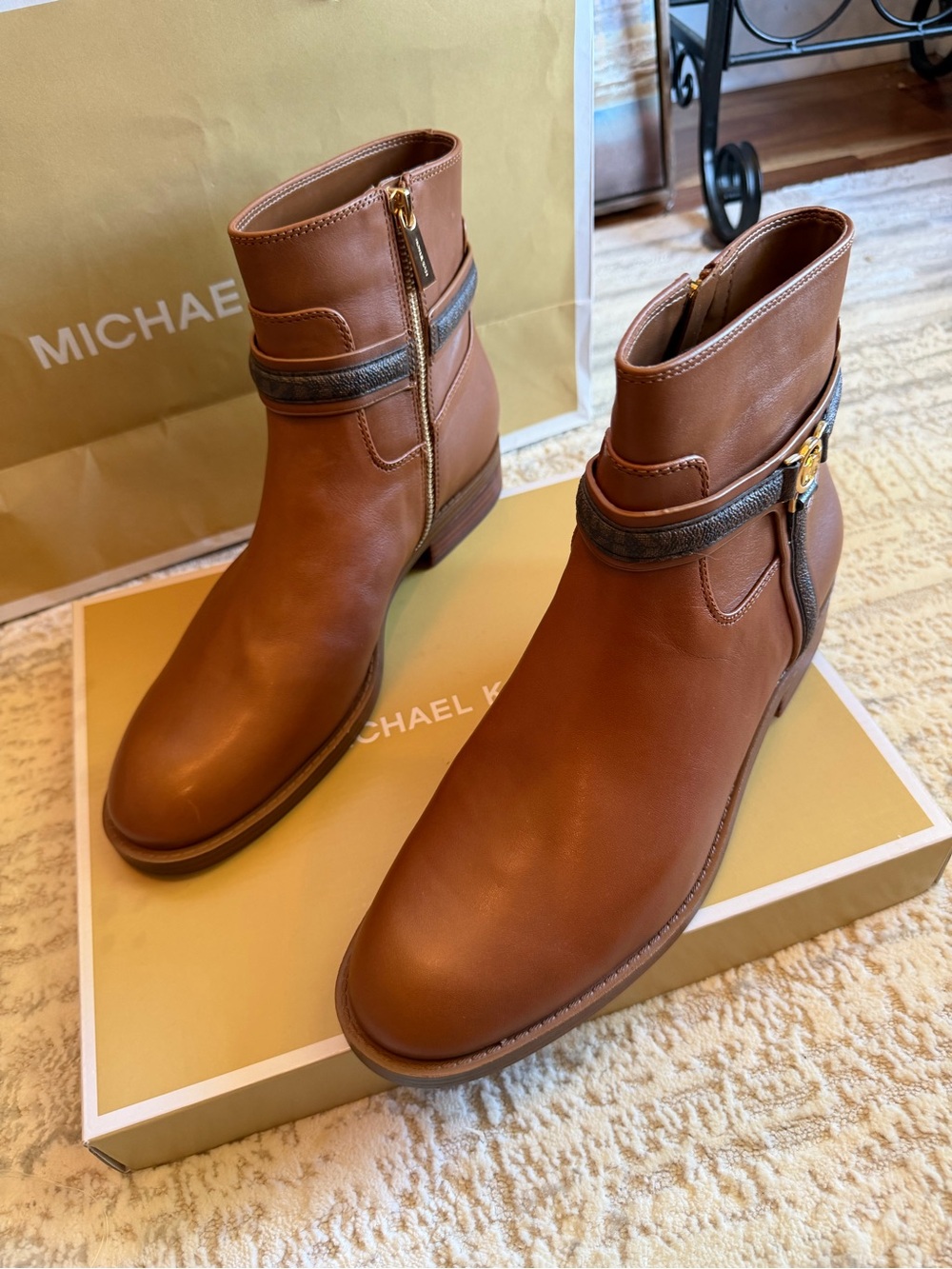 Michael Kors Mindy Flat Ankle Bootie